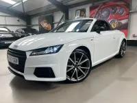 Used Audi TT Black Edition 180 HP (132 kW) 2017 White Coupe
