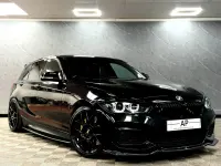 Used BMW M140 M Sport 465 HP (342 kW) 2017 Black Hatchback