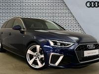Used Audi A4 S-Line 163 HP (119 kW) 2023 Blue Estate