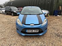 Used Ford Fiesta Zetec 2008 Blue Hatchback