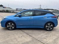 Used Nissan Leaf Tekna 108 kW (148 HP) 2019 Blue Hatchback