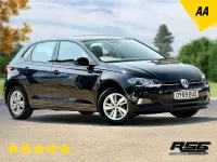 Used VW Polo SE 80 HP (58 kW) 2019 Black Hatchback