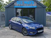 Usado Ford Focus ST-Line 2018 Azul Utilitario