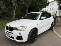 Used BMW X3 M Sport 190 HP (139 kW) 2016 White SUV