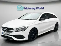 Used Mercedes CLA220 AMG line 170 HP (125 kW) 2019 White Coupe