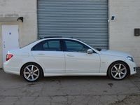 Used Mercedes C220 2012 White Sedan