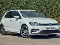 Used VW Golf VII R-line 150 HP (110 kW) 2018 White Hatchback