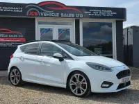 Used Ford Fiesta ST-Line X 100 HP (73 kW) 2020 White Hatchback