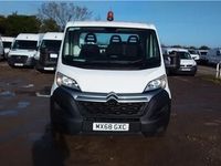 used Citroën Relay 2.0 35 BLUEHDI B/B 129 BHP IN WHITE WITH 81,000 MILES AND A FULL SERVICE HISTORY, 1 OWNER FROM NEW,