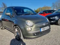 Used Fiat 500 69 HP (50 kW) 2011 Green Hatchback