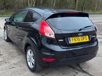 Used Ford Fiesta Zetec 2016 Black Hatchback