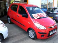 Used Hyundai i10 Classic 2009 Red Hatchback