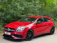 Used Mercedes A45 AMG 2015 Red Hatchback