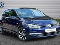 Used VW Golf VII Match 130 HP (95 kW) 2019 Blue Hatchback