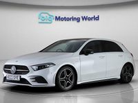 Used Mercedes A180 AMG line 136 HP (100 kW) 2022 White Hatchback