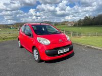 Begagnad Citroën C1 68 HK (50 kW) 2008 Röd Halvkombi