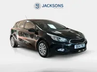 Used Kia Ceed 128 HP (94 kW) 2014 Black Hatchback