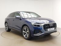 Used Audi Q8 Comfort 286 HP (210 kW) 2019 Blue SUV