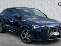 Used Audi Q3 Sportback Black Edition 150 HP (110 kW) 2025 Navarra blue SUV