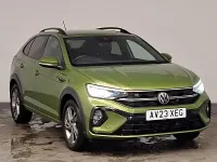 Usado VW Taigo R-line 110 HP (80 kW) 2023 Verde SUV