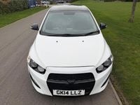 Used Chevrolet Aveo 2014 White Hatchback