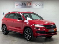 Used Skoda Karoq SportLine 150 HP (110 kW) 2019 Red SUV