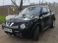 Używany Nissan Juke N-Connecta 117 KM (86 kW) 2016 Czarny SUV