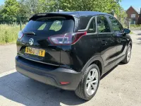 Used Vauxhall Crossland X 81 HP (59 kW) 2018 Black SUV