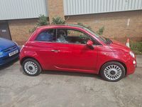 Usado Fiat 500 Lounge 69 HP (50 kW) 2013 Vermelho Citadino