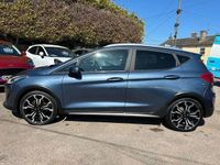 Usado Ford Fiesta Active X 125 HP (91 kW) 2021 Azul Citadino
