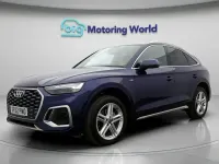 Used Audi Q5 Sportback S-Line 204 HP (150 kW) 2022 Blue SUV
