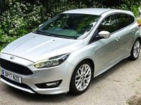 Used Ford Focus ST-Line 125 HP (91 kW) 2017 Silver Hatchback