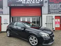 Used Mercedes A180 Executive 109 HP (80 kW) 2016 Black Hatchback