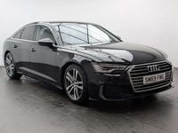 Used Audi A6 S-Line 204 HP (150 kW) 2019 Black Sedan