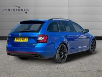 Used Skoda Octavia vRS 245 HP (180 kW) 2020 Blue Estate