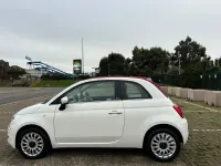 Used Fiat 500 Lounge 105 HP (77 kW) 2017 White Cabriolet