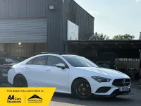 Used Mercedes CLA200 AMG Line Premium Plus 163 HP (119 kW) 2020 White Coupe