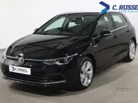 Used VW Golf VII Style 150 HP (110 kW) 2021 Black Hatchback