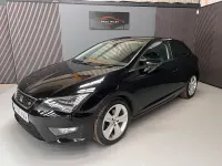 Used Seat Leon FR 125 HP (91 kW) 2017 Black Hatchback