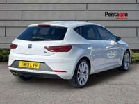 Used Seat Leon FR Sport 128 HP (94 kW) 2019 White Hatchback