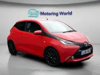 Used Toyota Aygo x-style 69 HP (50 kW) 2018 Red Hatchback