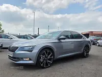 Used Skoda Superb SE L Executive 190 HP (139 kW) 2015 Grey Hatchback