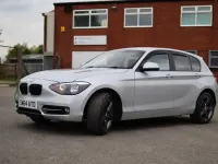 Usado BMW 116 Sport Line 2014 Plateado Utilitario