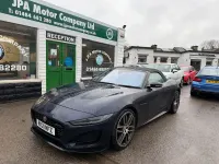 Used Jaguar F-Type R-Dynamic 300 HP (220 kW) 2021 Blue Cabriolet