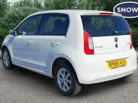 Used Skoda Citigo SE L 75 HP (55 kW) 2015 White Hatchback