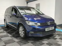 Used VW Touran SEL 150 HP (110 kW) 2025 Blue MPV