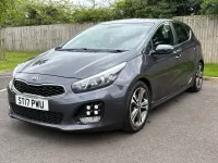 Gebraucht Kia Ceed GT-Line 118 PS (86 kW) 2017 Silber Kleinwagen
