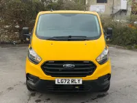Used Ford Transit Custom 130 HP (95 kW) 2022 Yellow Van