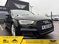 Used Audi A3 S-Line 2016 Black Hatchback