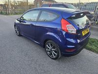 Used Ford Fiesta ST-Line 2017 Blue Hatchback